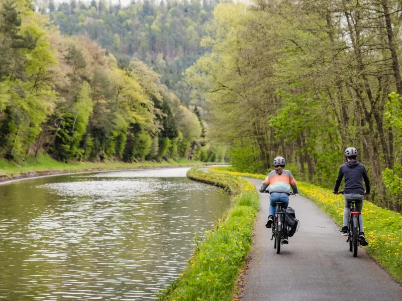 La Vallée des Eclusiers à vélo