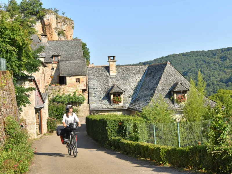À vélo dans Rodelle