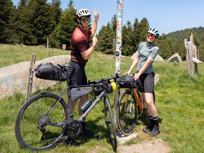 Au col de Jau dans l'Aude