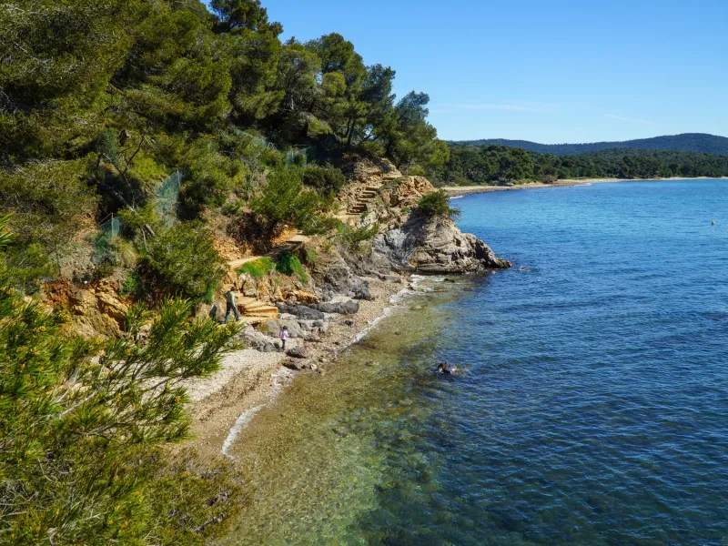Sentier littoral de l'Argentière