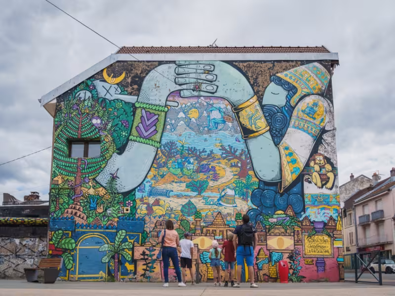 Street art à Lure