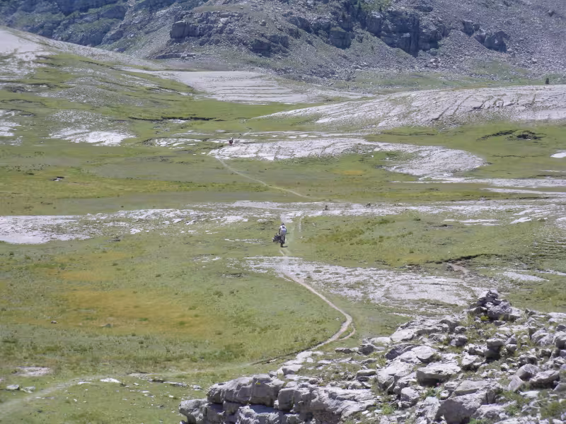 Sur la TransVerdon VTT