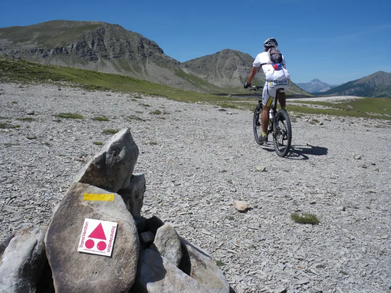 Vttiste et balisage sur la TransVerdon VTT