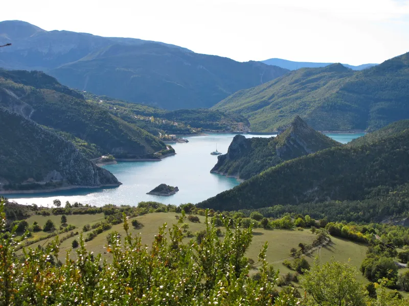 Paysage de la TransVerdon VTT