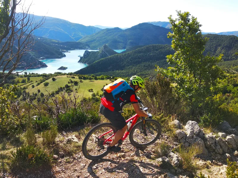 Vttiste et Verdon sur la Grande Traversée Transverdon VTT