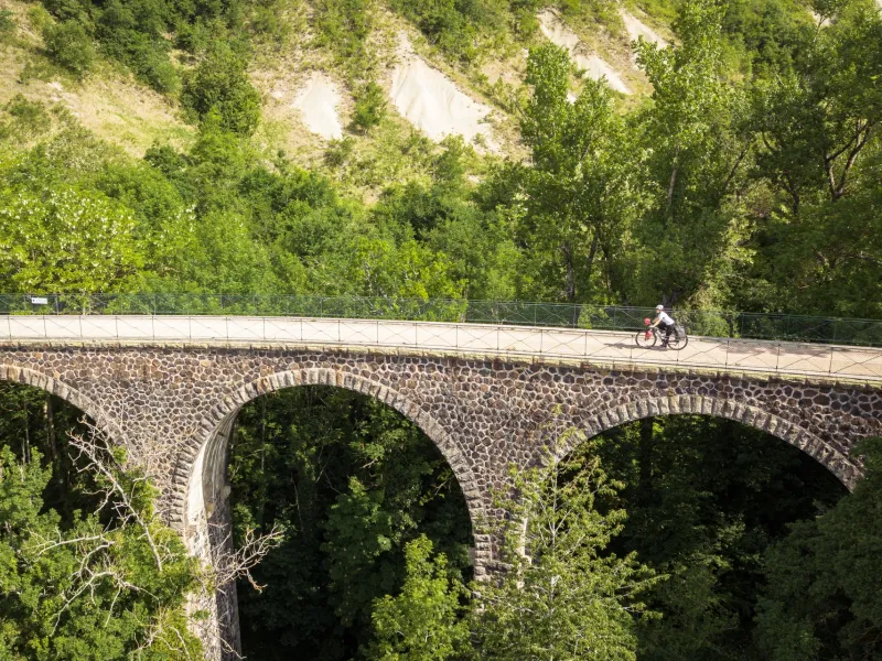 Un Monde à Vélo sur Via Fluvia