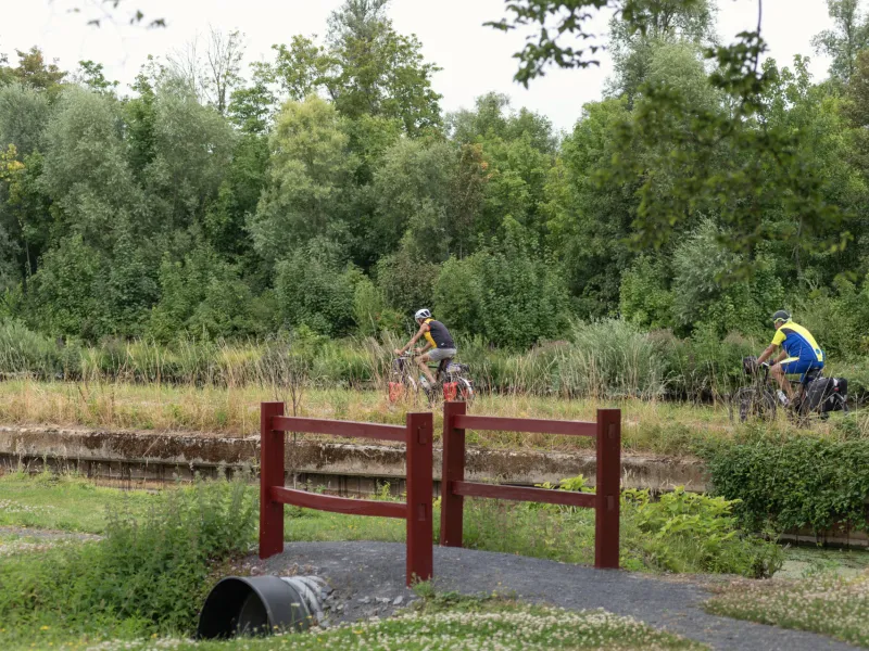 Le long de la Somme à vélo