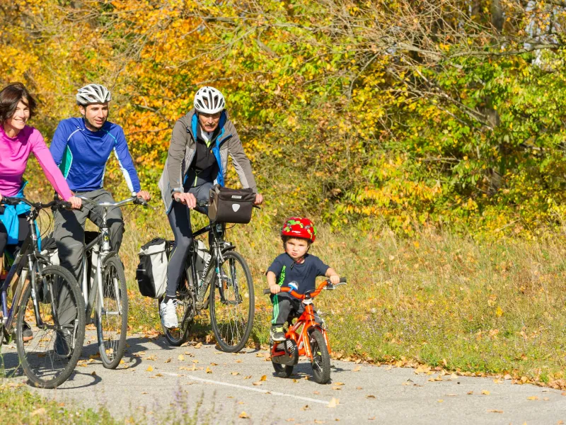 ViaRhôna en famille en Nord Ardèche