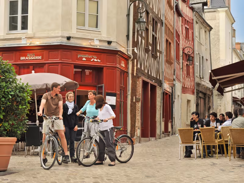 Visite d'Orléans à vélo - La Loire à vélo
