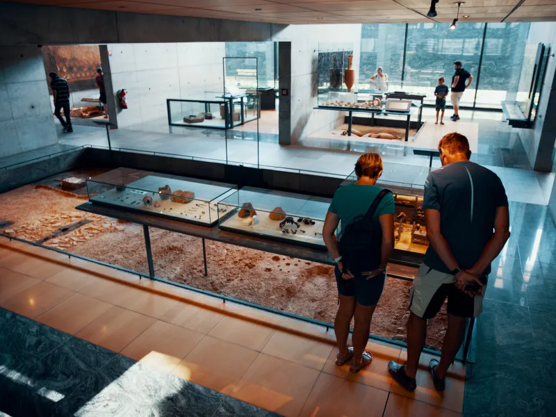 Visite du musée Bibracte au mont Beuvray