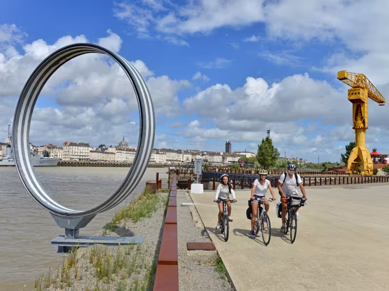 Visite de Nantes à vélo
