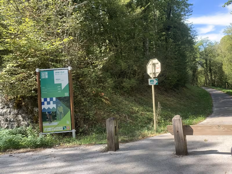 Voie pml dans le Jura