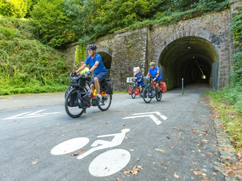 Voie verte centre ville de Fougères