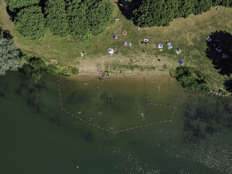 Halte baignade dans la Saône à Pontailler sur Saône