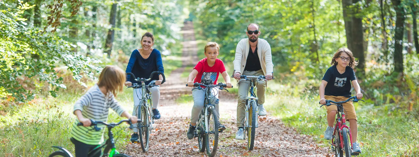 Balade à vélo dans la forêt domaniale de Loches