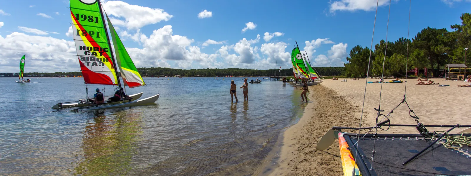 Village nautique au Lac de Carcans Maubuisson