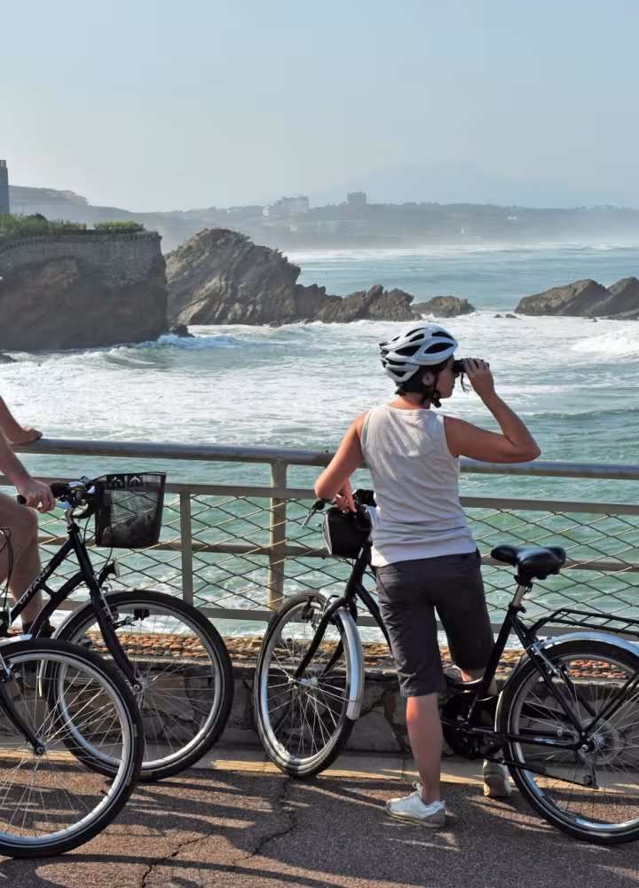 Point de vue à Biarritz