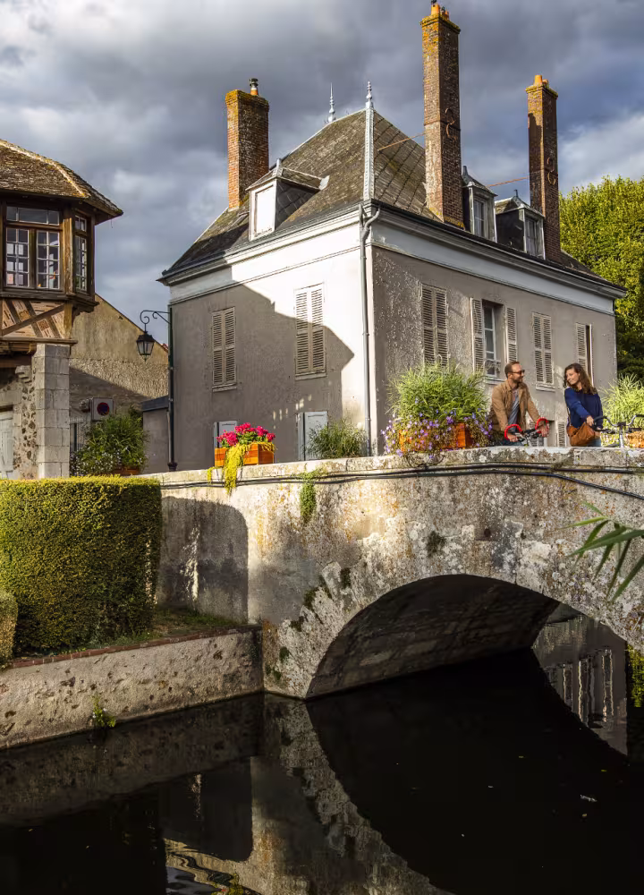 Visite de Bonneval - Saint-Jacques à vélo