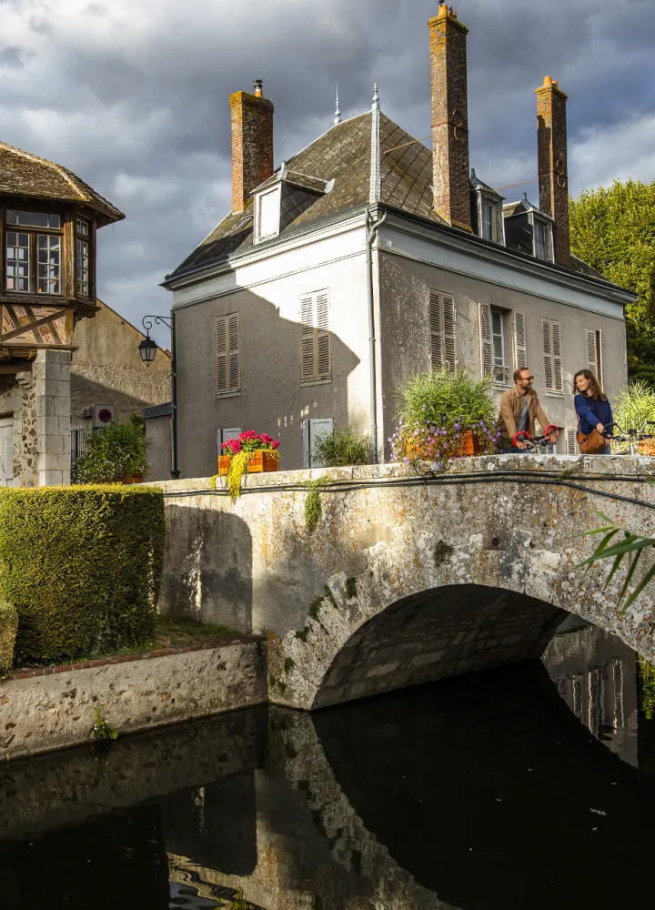 Visite de Bonneval - Saint-Jacques à vélo