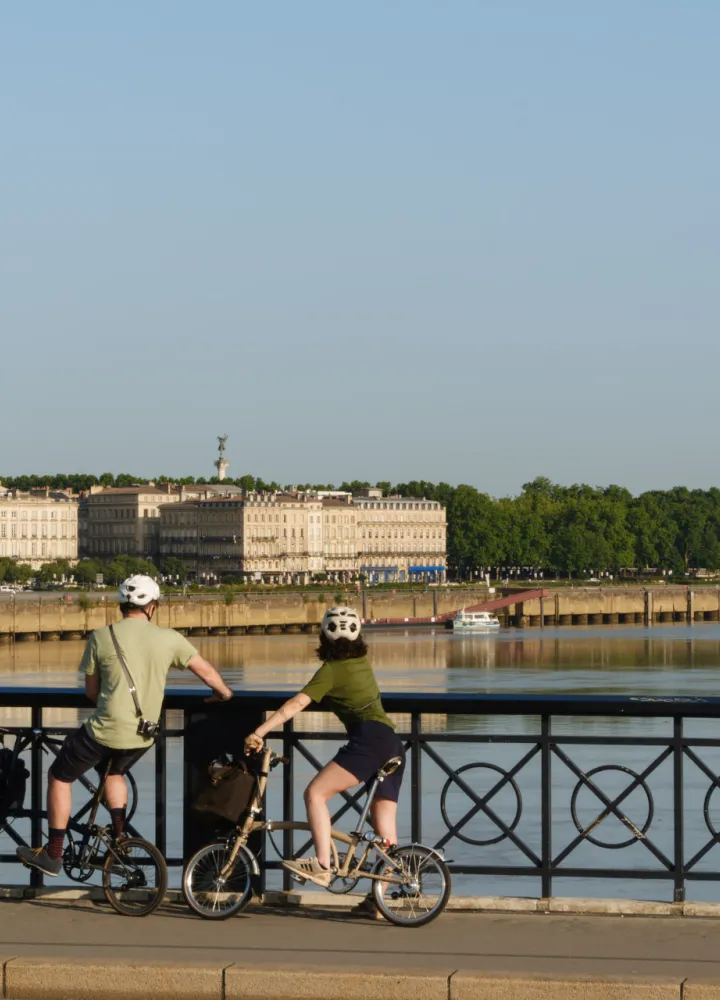 Pont sur la Garonne à Bordeaux