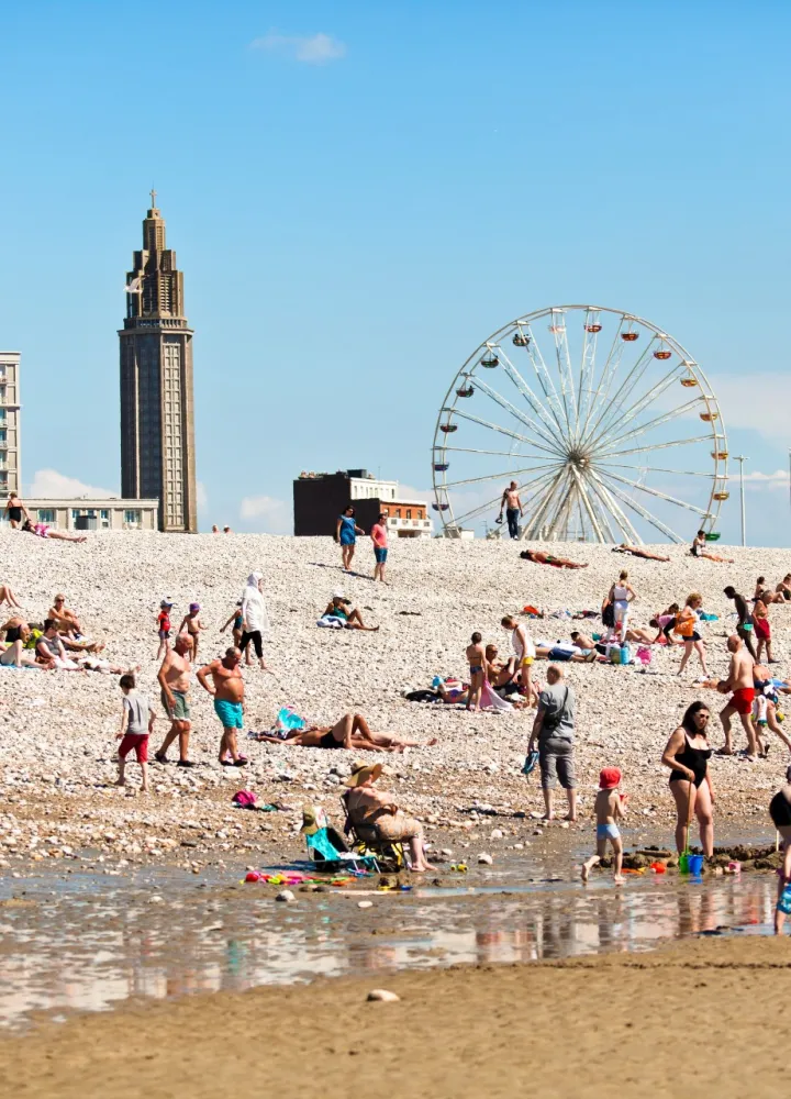 Plage au Havre