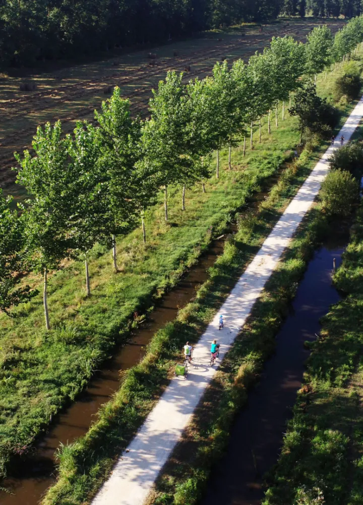 Le marais Poitevin à vélo