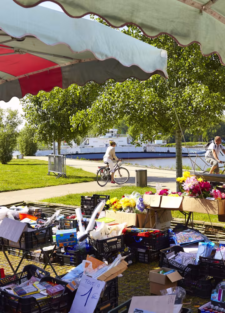 Marché de Basse-Indre