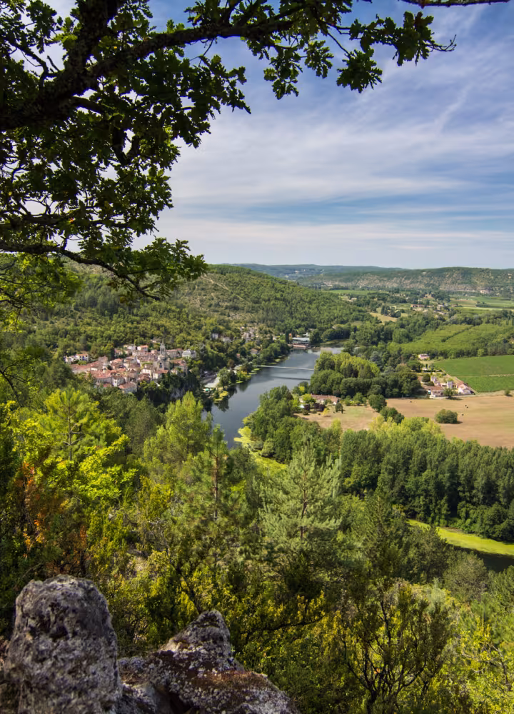 Panorama sur la Vallée du Lot 