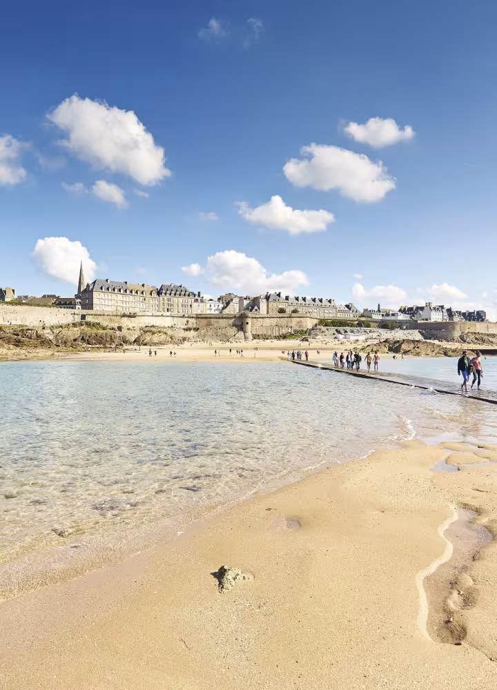 Passage sur la mer à St-Malo