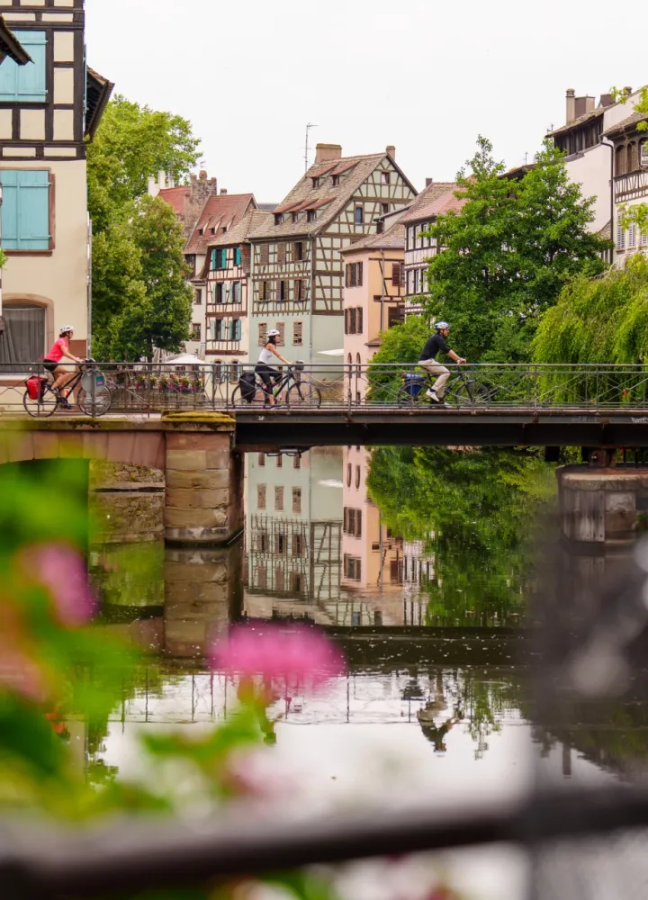 À vélo dans Strasbourg
