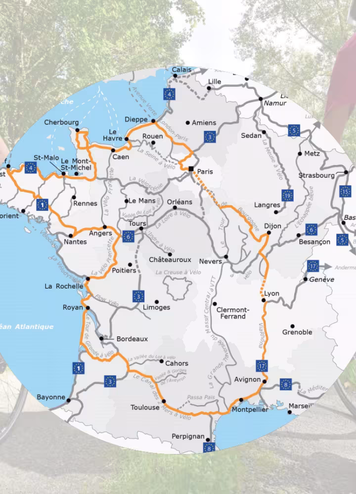Tour de la France à vélo