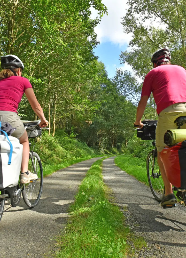 Voyage à vélo en couple en Sarthe