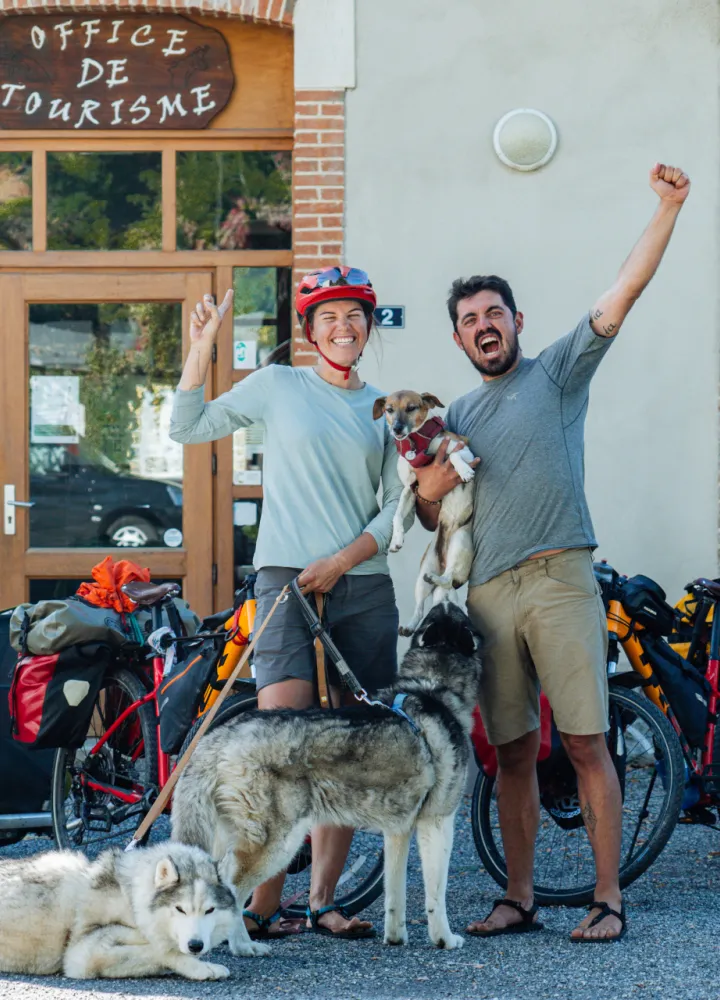 Roxanne, Gérard, Texas, Jack et Neirock