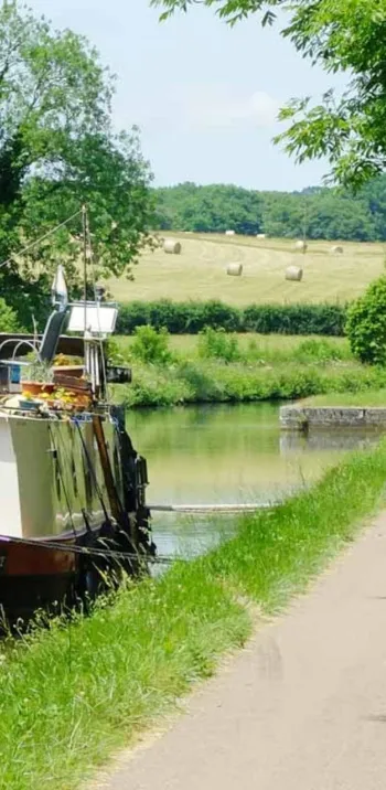 Canal du Nivernais avec Grand Angle
