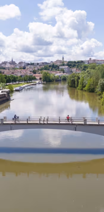 Traversée de la Charente à vélo - Angoulême, La Flow Vélo