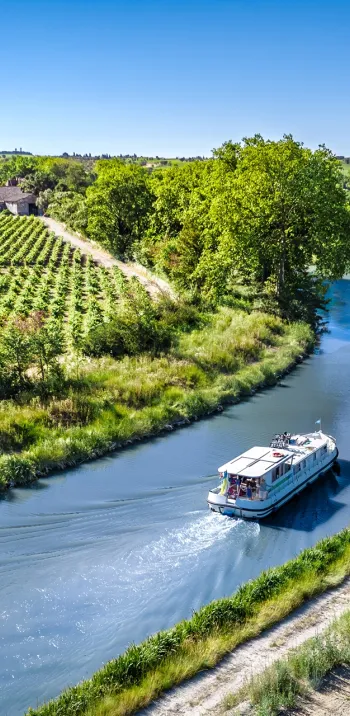 Le canal du Midi avec Randovélo