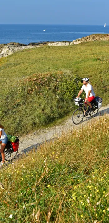 La côte sauvage à vélo