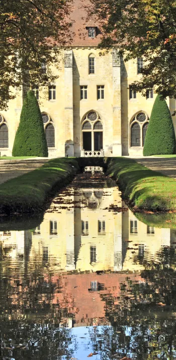 Les jardins de l'abbaye de Royaumont