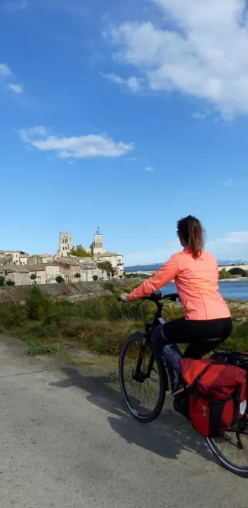 De Montélimar à Avignon avec le Vélo Voyageur