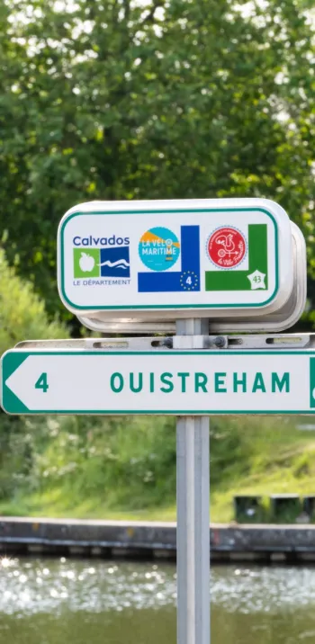 Signposting of "EuroVelo" routes