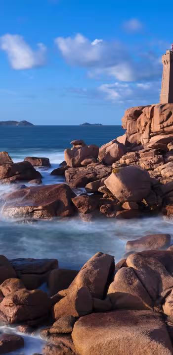 La côte de granit rose