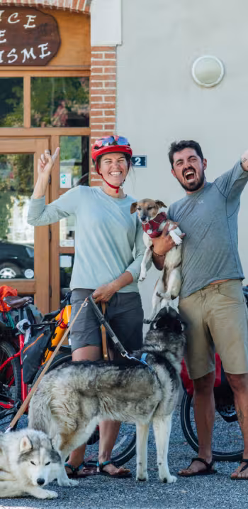 Roxanne, Gérard, Texas, Jack et Neirock