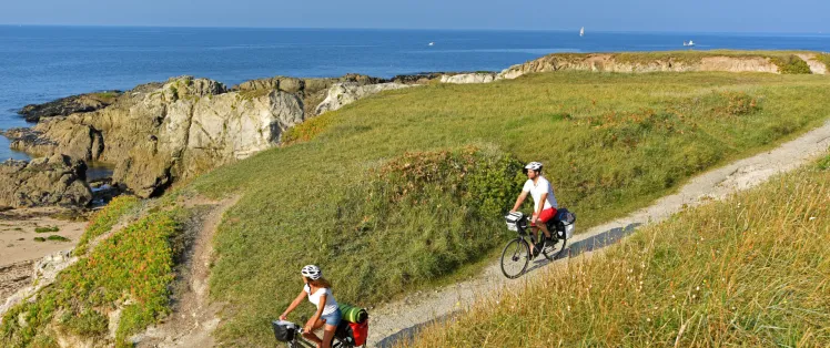 La côte sauvage à vélo