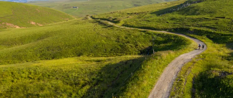 Col de Chamaroux en Auvergne