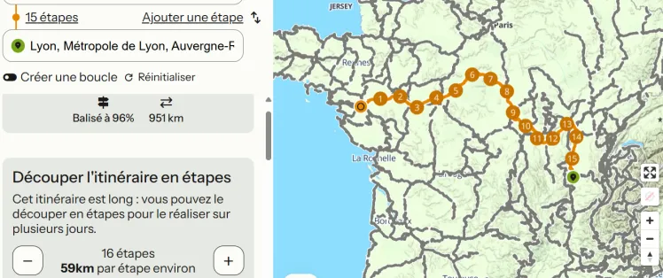 Planificateur France Vélo Tourisme