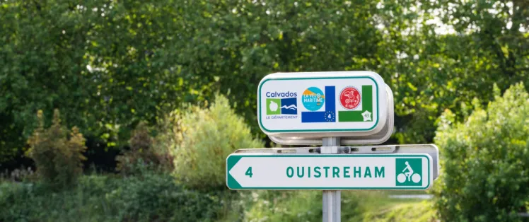 Signposting of "EuroVelo" routes