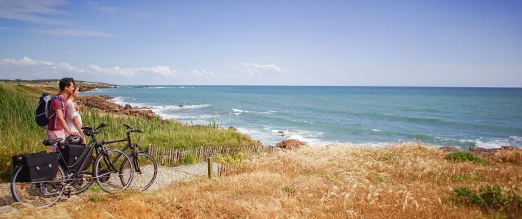 The ocean is just a bike ride away