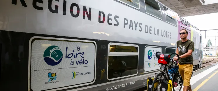 With La Loire à Vélo, put your bike on the train