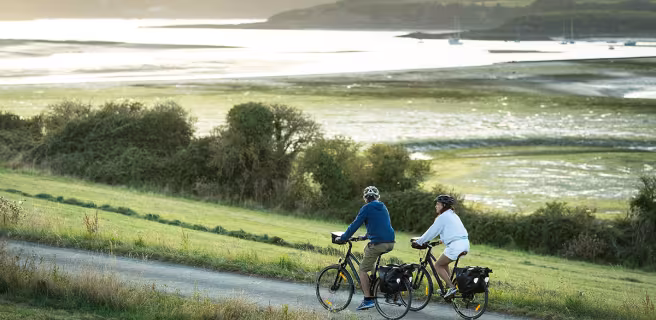 Le golfe du Morbihan à vélo, entre nature et océan en famille