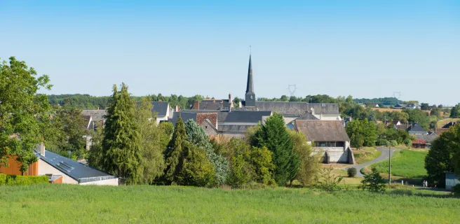 Semblançay, Le Serrain, Pernay, St-Roch, Charentilly – Boucle vélo n°53